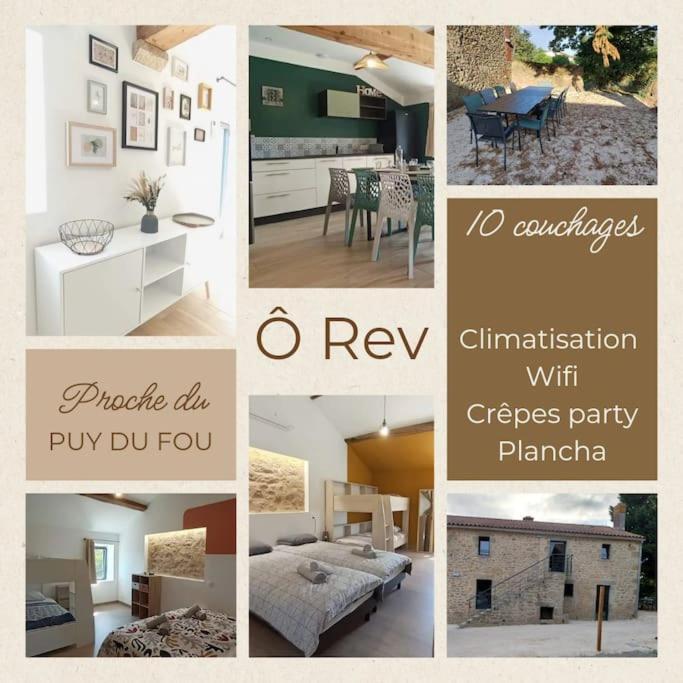 O Rev Villa Chambretaud Eksteriør billede